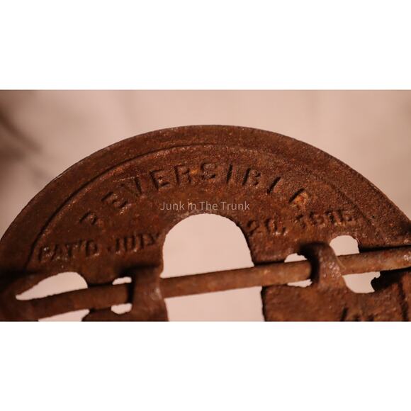 Antique Griswold American Stove Damper PAT'D JULY 20 1915 - Picture 3 of 5